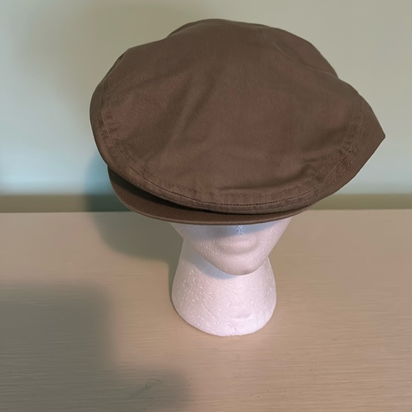 Dorfman Pacific Scala Classica Tan Newsboy Hat Jeff Cap Size XL - Picture 1 of 4
